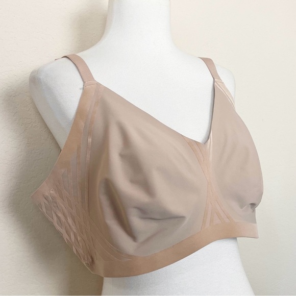 Honeylove Silhouette Tan Bra Plus Size 2X - Picture 5 of 10